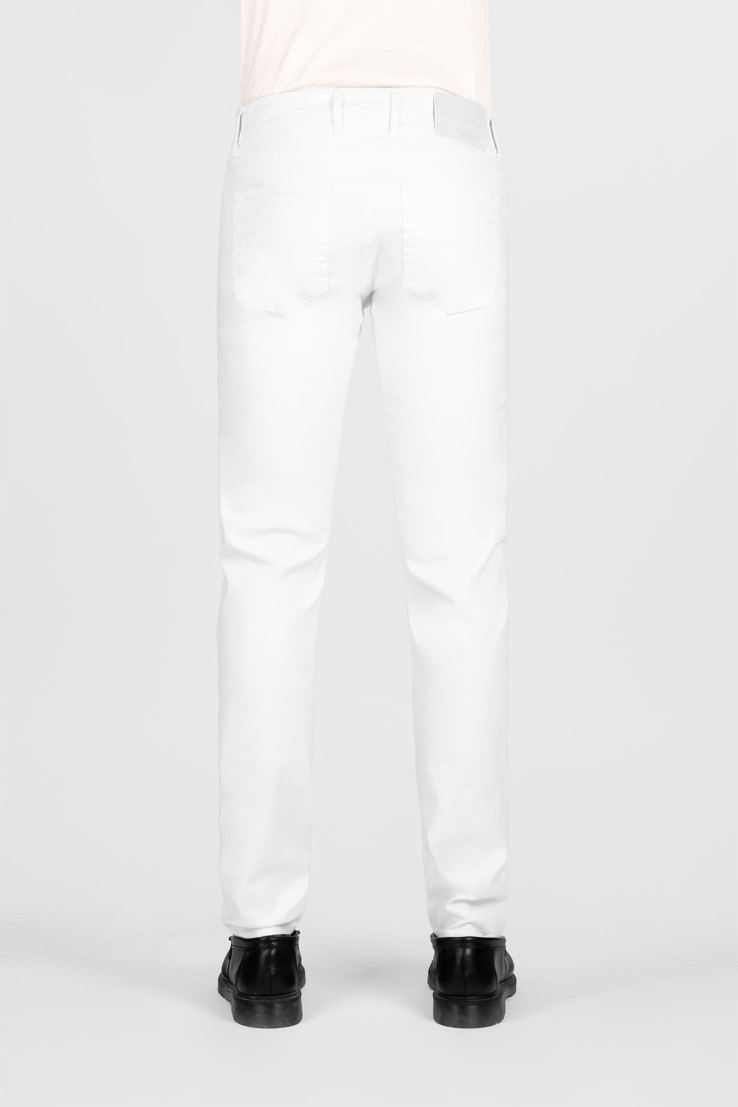 TRAMAROSSA | Lightweight Michelangelo Gabardine Jeans | White