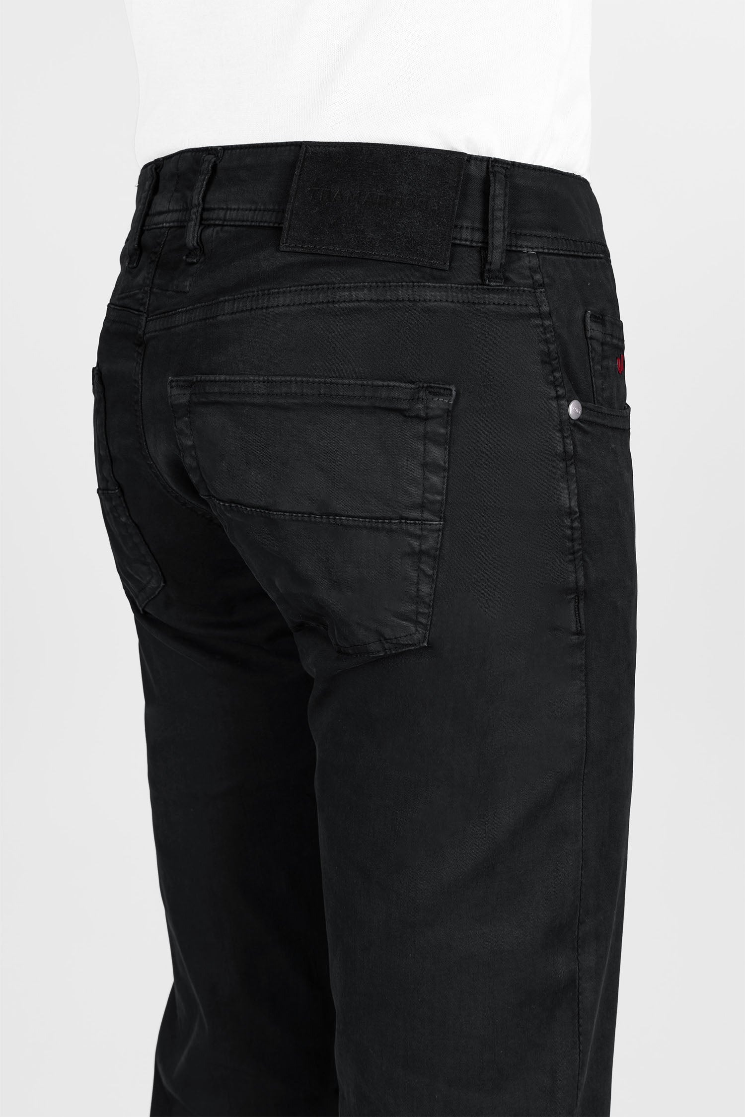 TRAMAROSSA | Lightweight Michelangelo Gabardine Jeans | Black