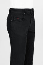 TRAMAROSSA | Lightweight Michelangelo Gabardine Jeans | Black