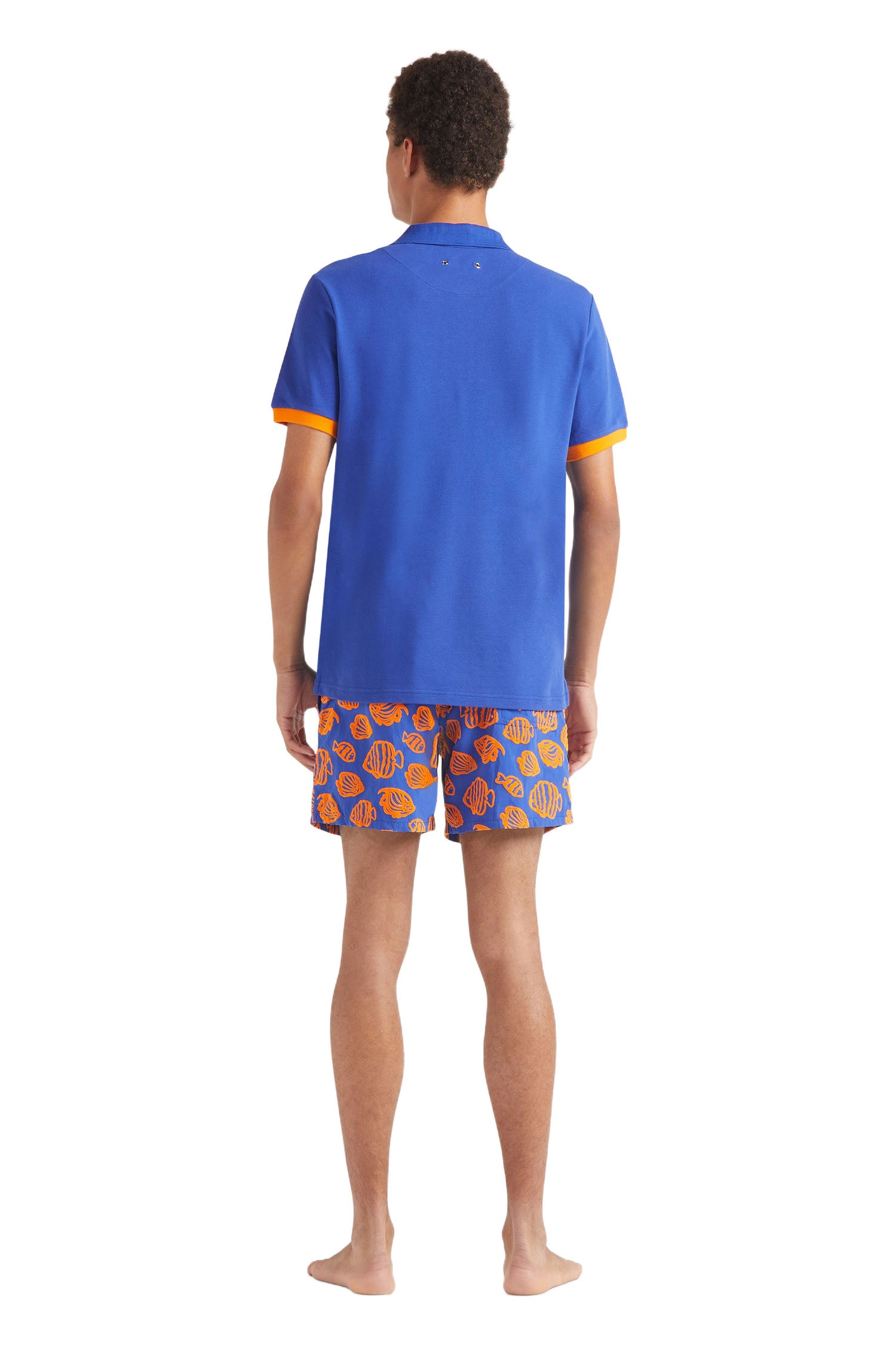 VILEBREQUIN | Polo With Contrast Trims | Royal Blue