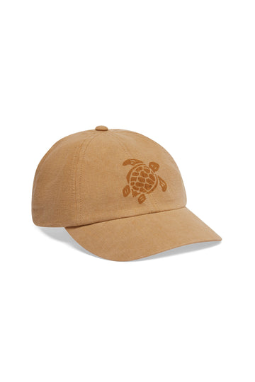 VILEBREQUIN Sand Linen Cap