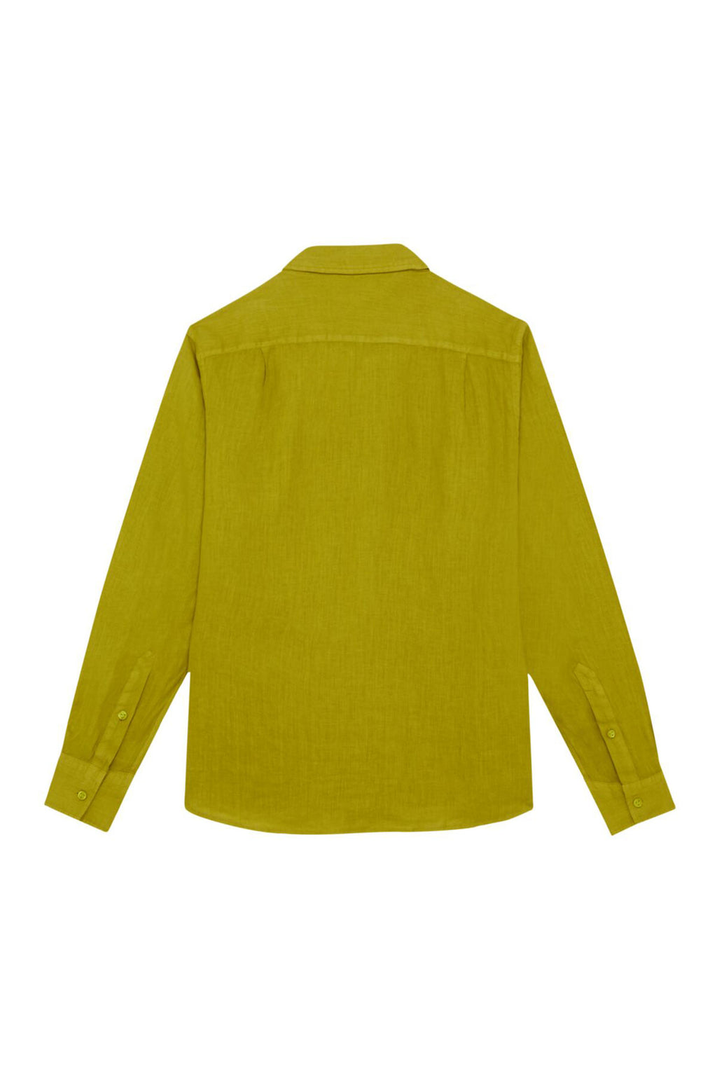 VILEBREQUIN | Linen Shirt | Chartreuse
