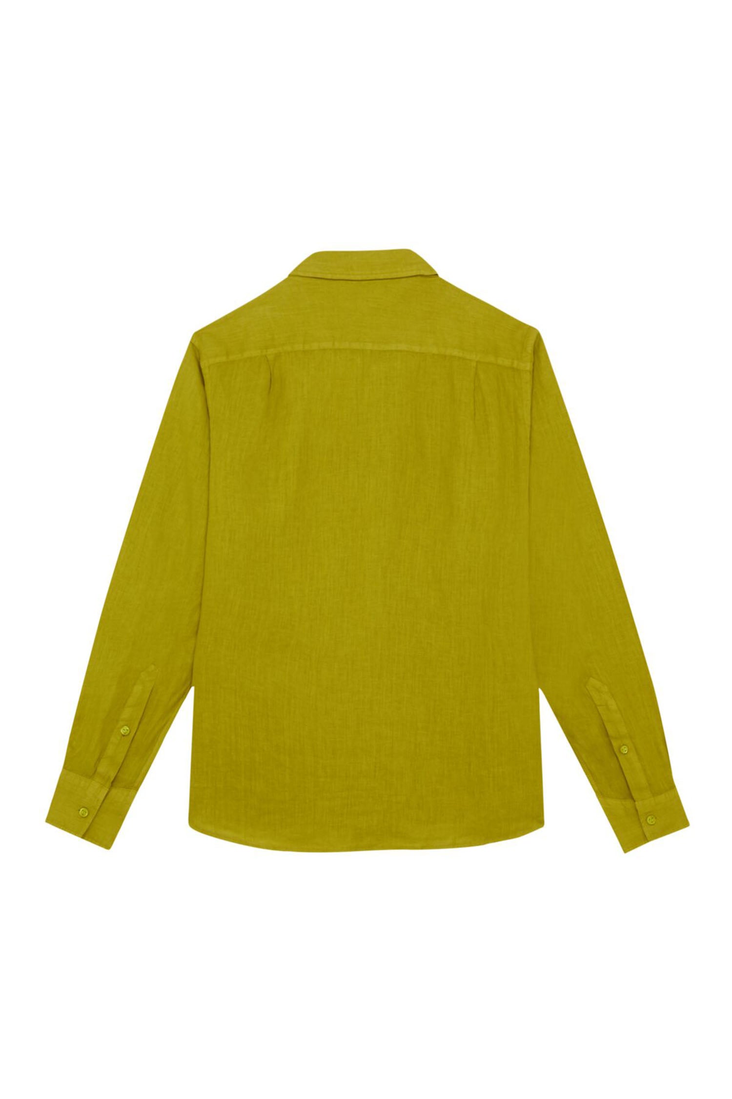 VILEBREQUIN | Linen Shirt | Chartreuse