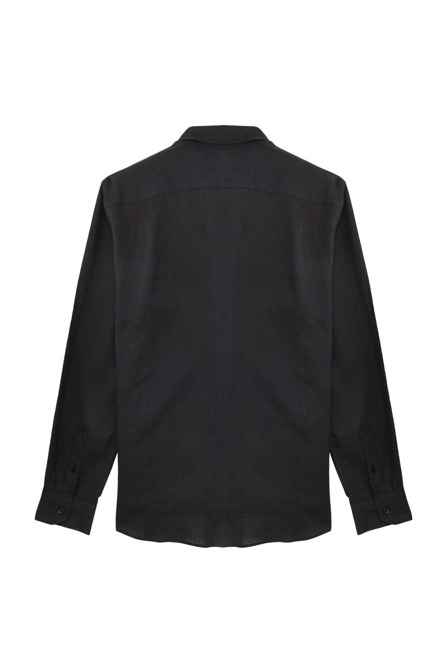 VILEBREQUIN | Linen Shirt | Black
