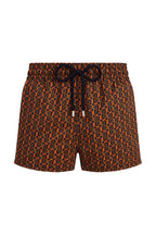 VILEBREQUIN | Shells Swim Shorts | Navy & Orange