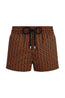 VILEBREQUIN | Shells Swim Shorts | Navy & Orange