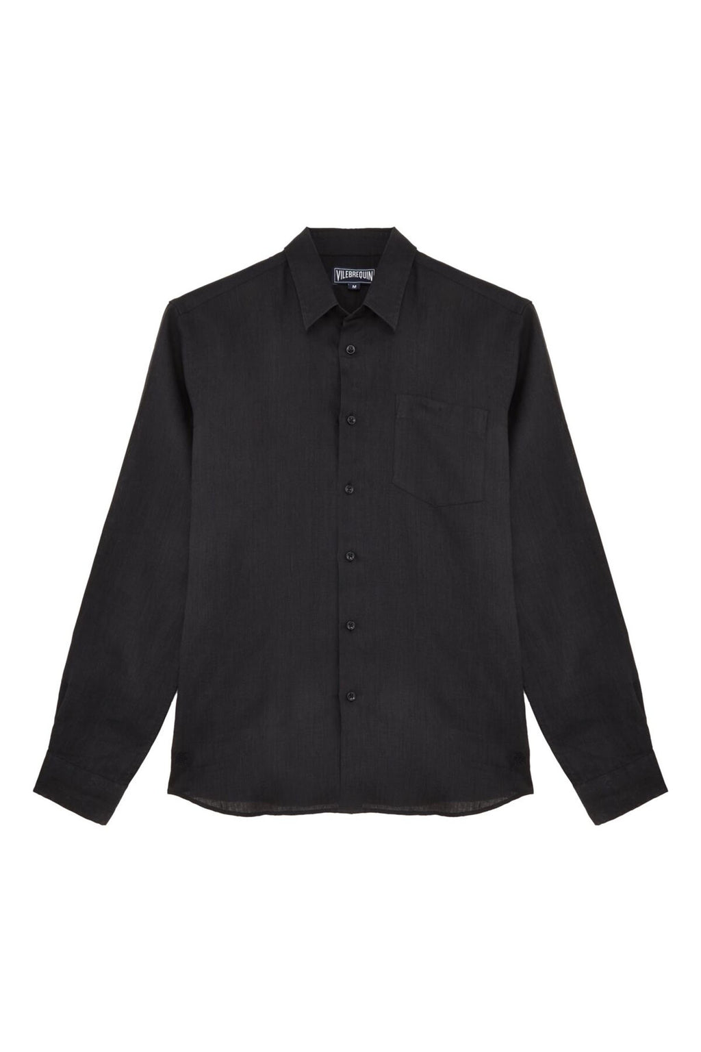 VILEBREQUIN | Linen Shirt | Black