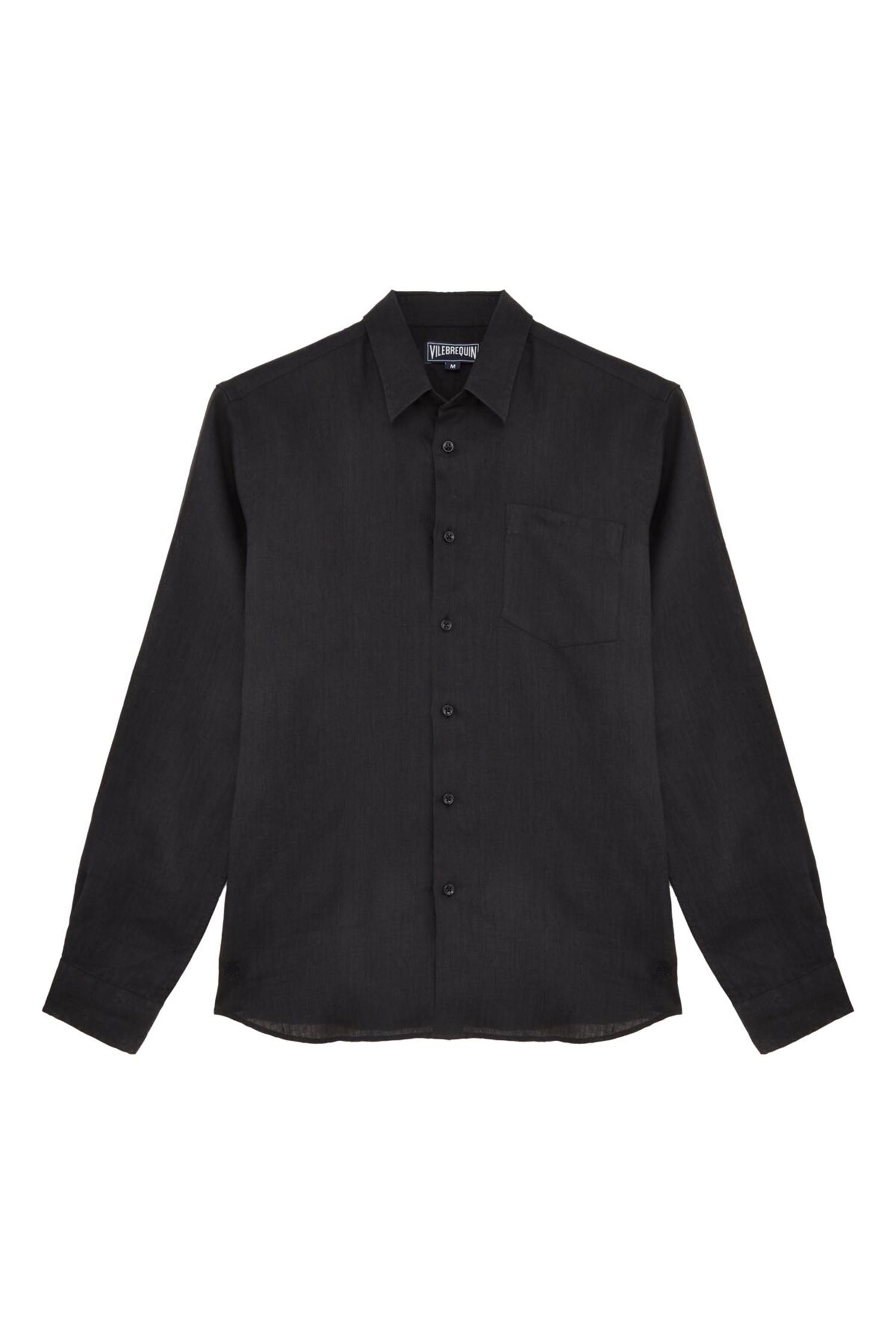 VILEBREQUIN | Linen Shirt | Black