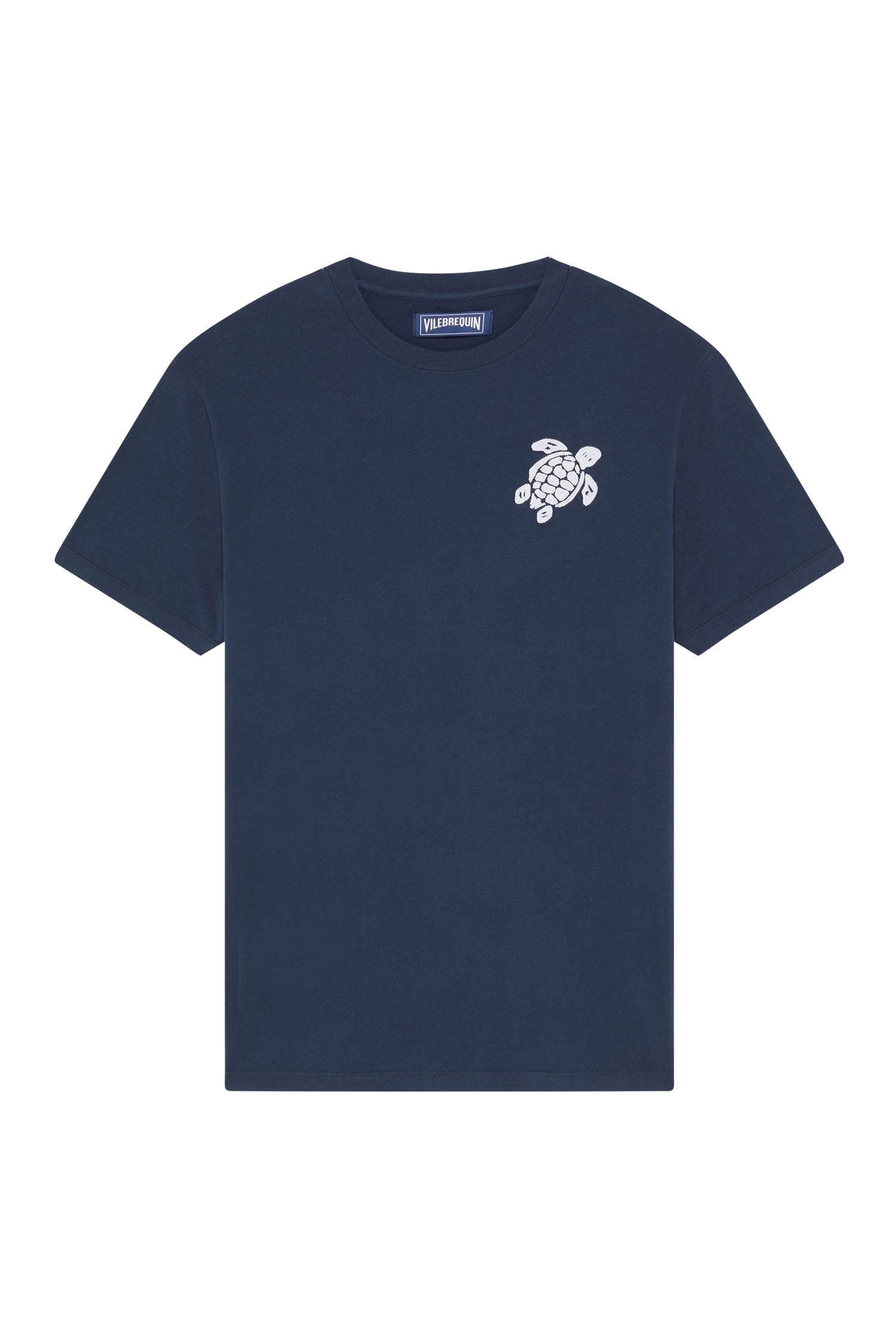 VILEBREQUIN | T-Shirt With Turtle Motif | Navy