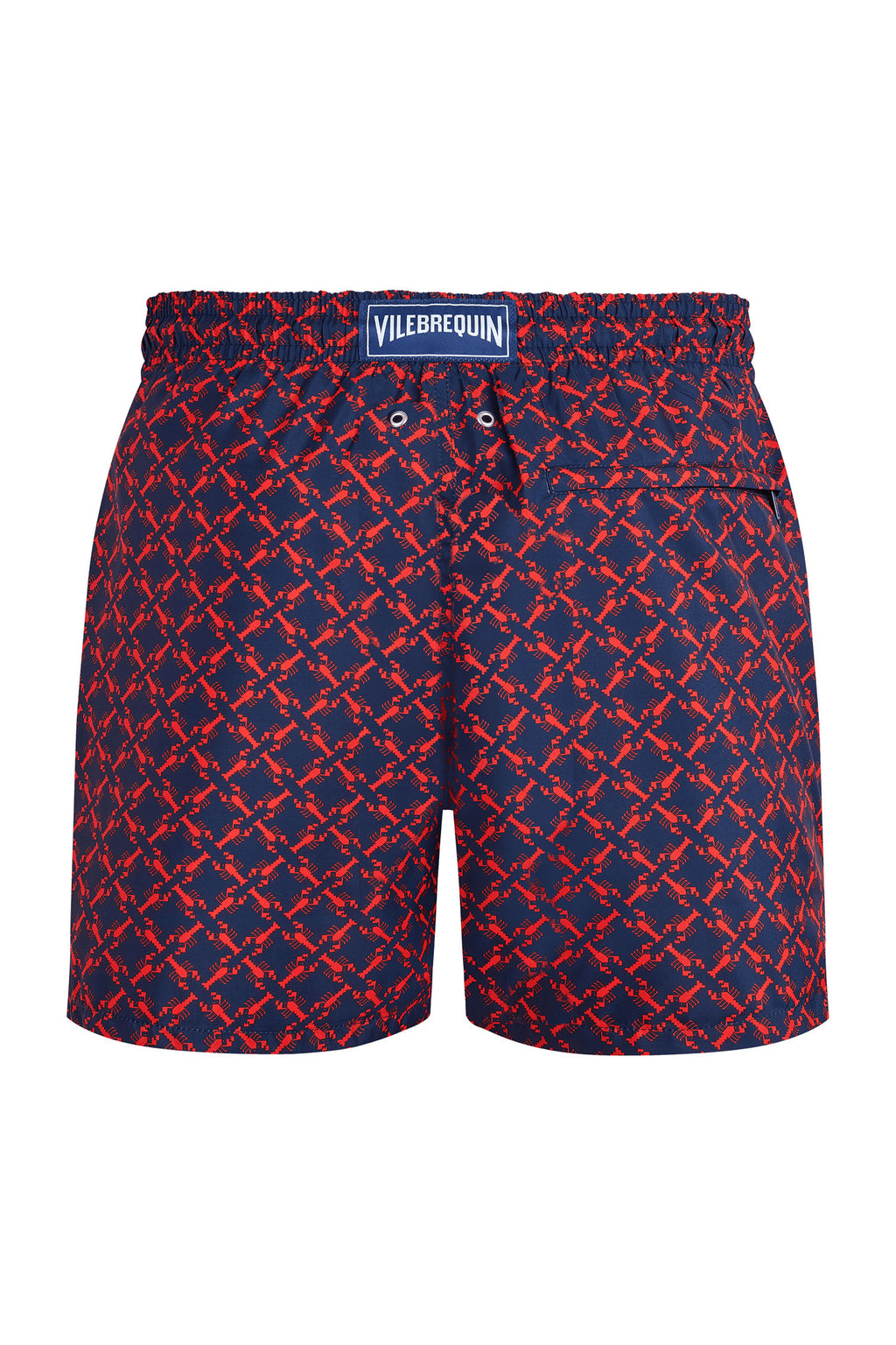 VILEBREQUIN | Mini Lobster Swim Shorts | Navy & Red