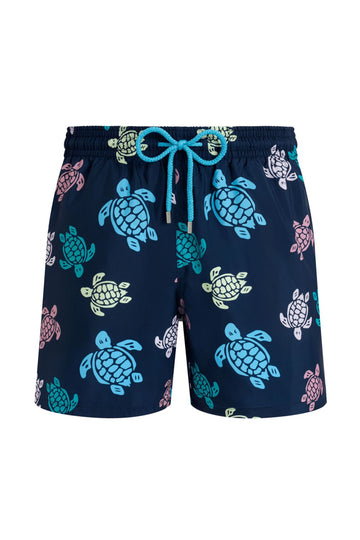 VILEBREQUIN Navy Turtle Swim Shorts