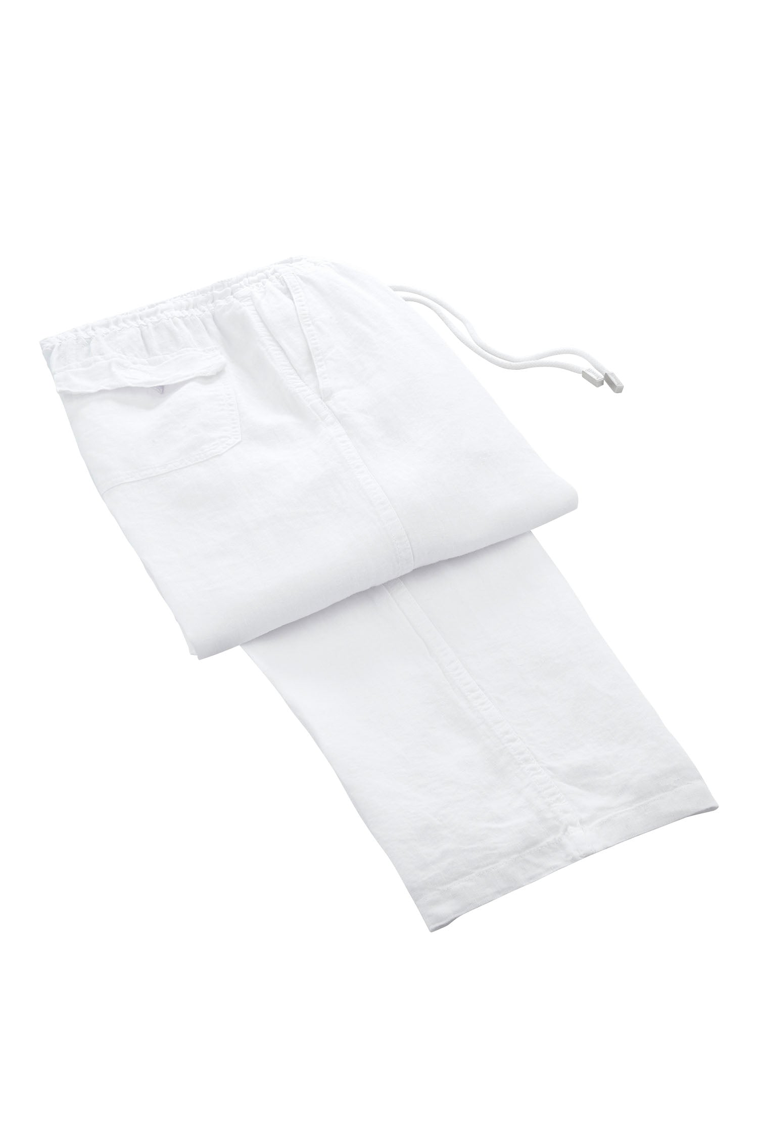 VILEBREQUIN | Relaxed Linen Trousers | White