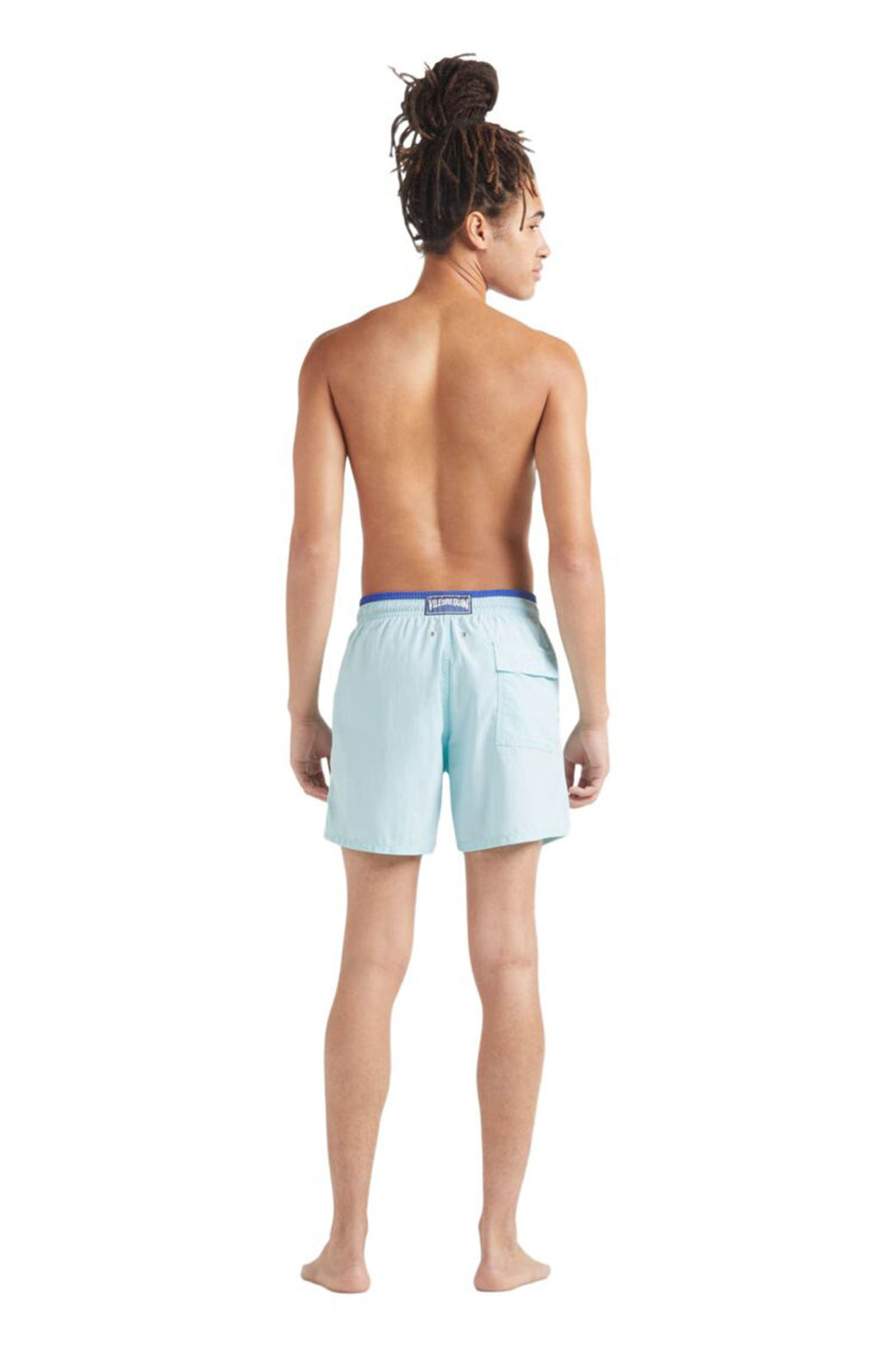 VILEBREQUIN | Plain Swim Shorts With Trim | Sea Foam