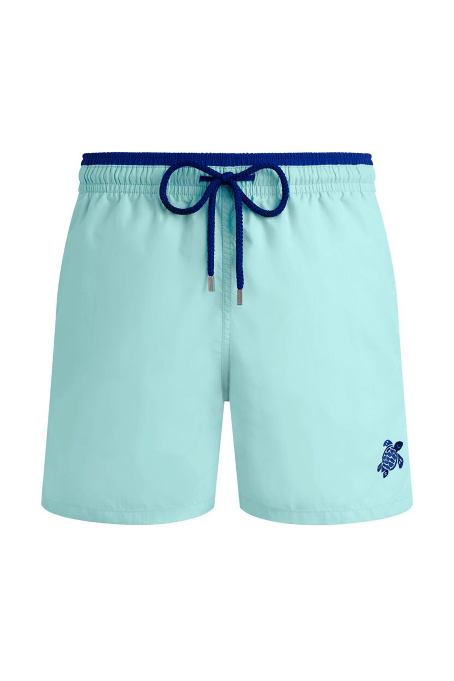 VILEBREQUIN | Plain Swim Shorts With Trim | Sea Foam