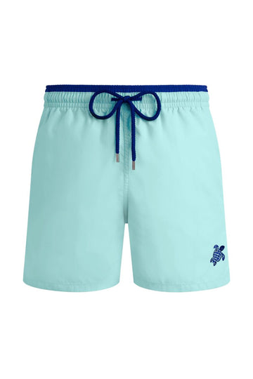 VILEBREQUIN Sea Foam Plain Swim Shorts With Trim