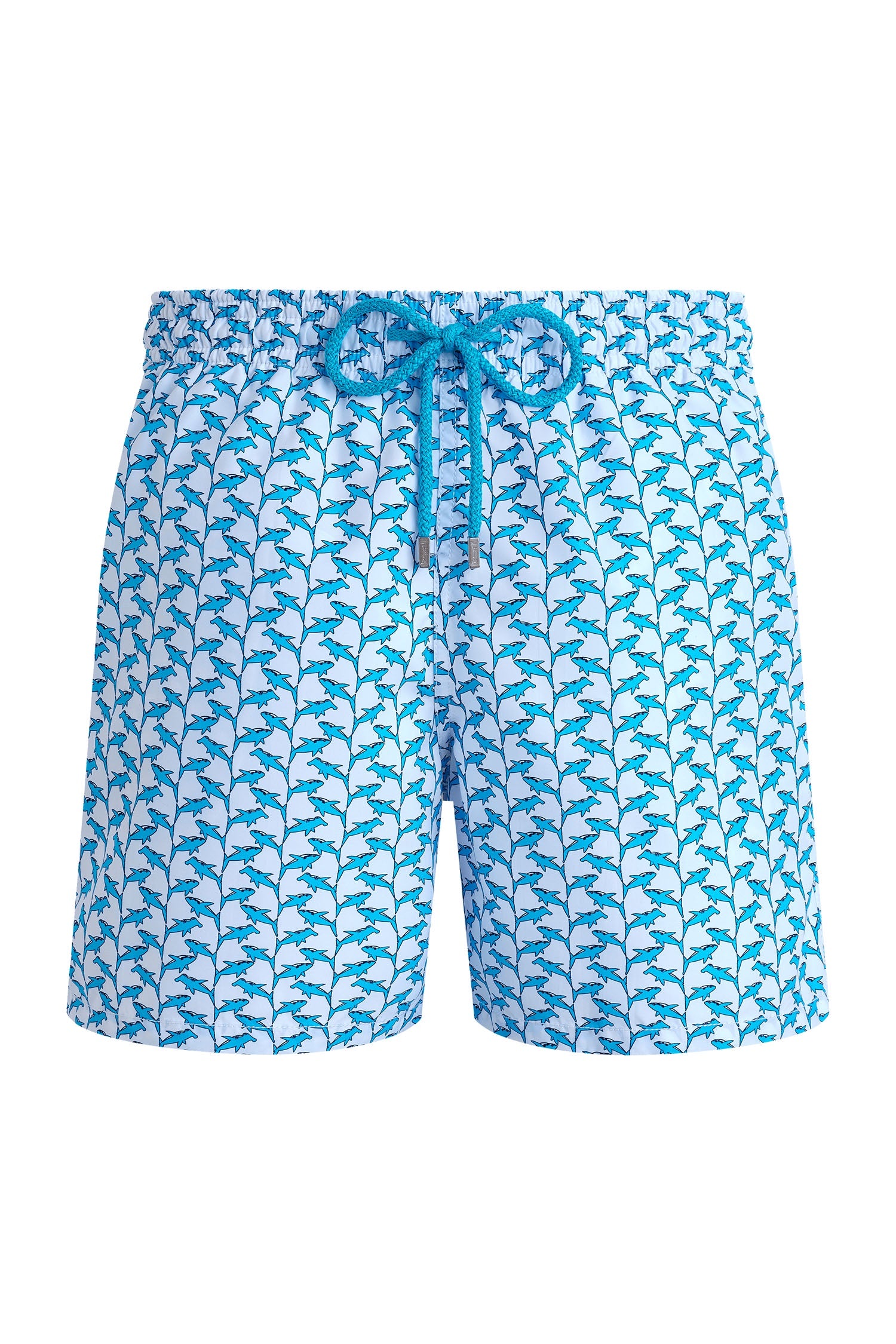 VILEBREQUIN | Tiny Sharks Swim Shorts | Blue & White