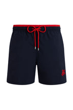 VILEBREQUIN | Plain Swim Shorts With Trim | Navy