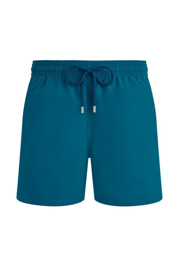 VILEBREQUIN Dark Teal Plain Swim Shorts