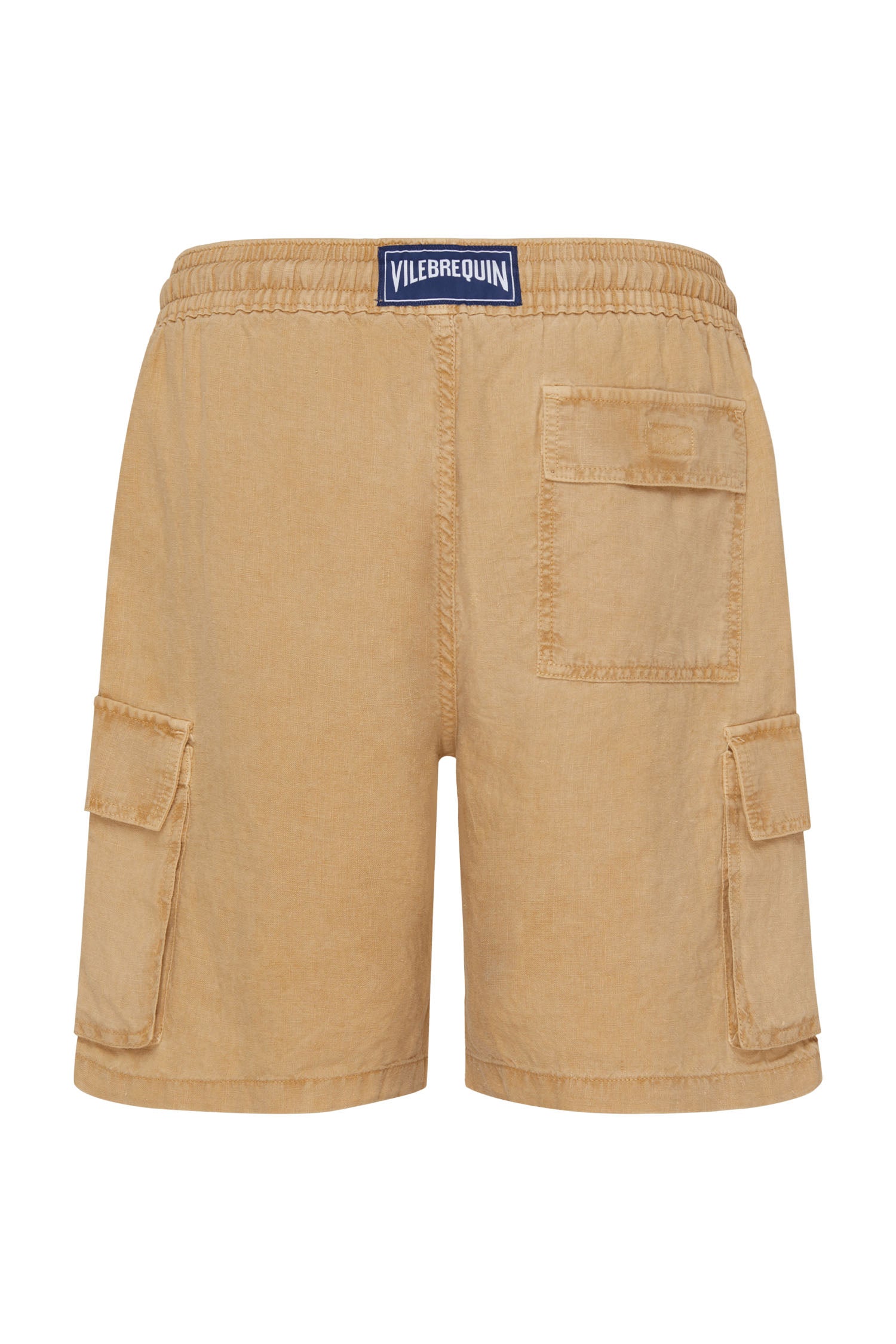 VILEBREQUIN | Linen Pull-On Shorts | Sand