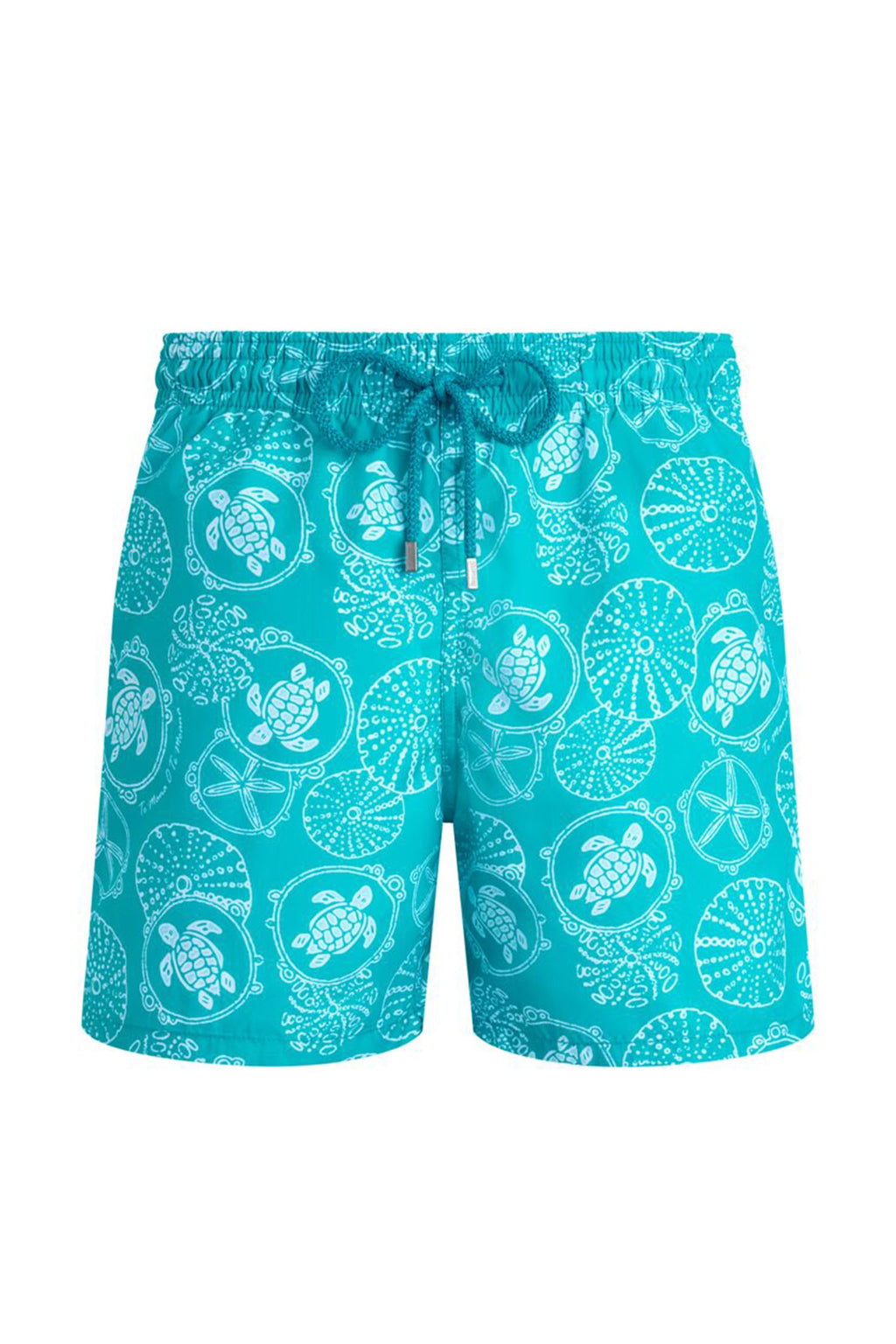 VILEBREQUIN | Turtle & Sea Urchin Swim Shorts | Aquamarine
