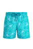 VILEBREQUIN | Turtle & Sea Urchin Swim Shorts | Aquamarine