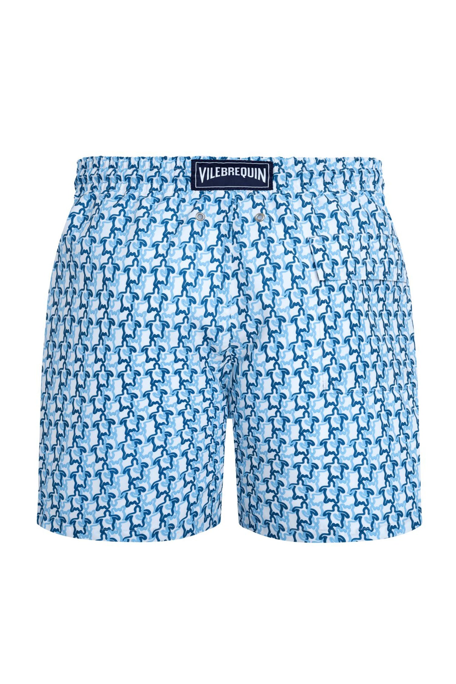 VILEBREQUIN | Turtle Outlines Swim Shorts | Blue & Green