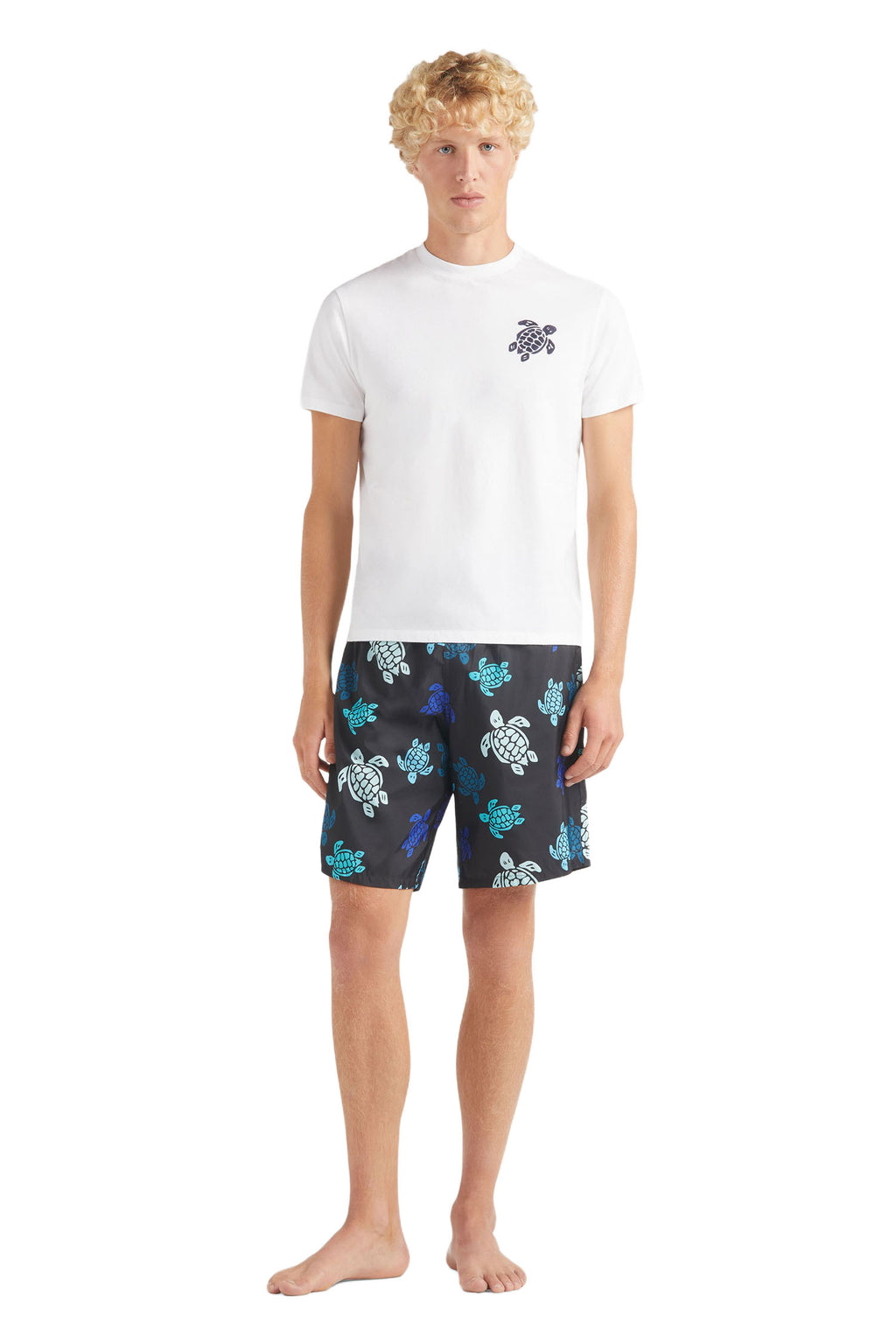 VILEBREQUIN | T-Shirt With Turtle Motif | White