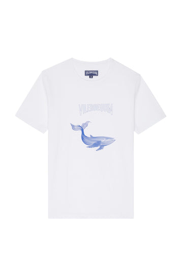VILEBREQUIN White Whale Motif T-Shirt