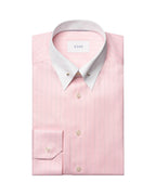 ETON | Pin Collar Stripe Shirt | Pink