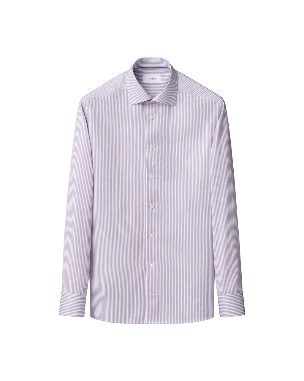 ETON | Twill Stripe Shirt | Mauve