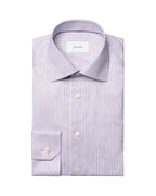 ETON | Twill Stripe Shirt | Mauve