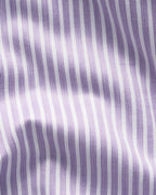 ETON | Contemporary Fit Twill Stripe Shirt | Mauve