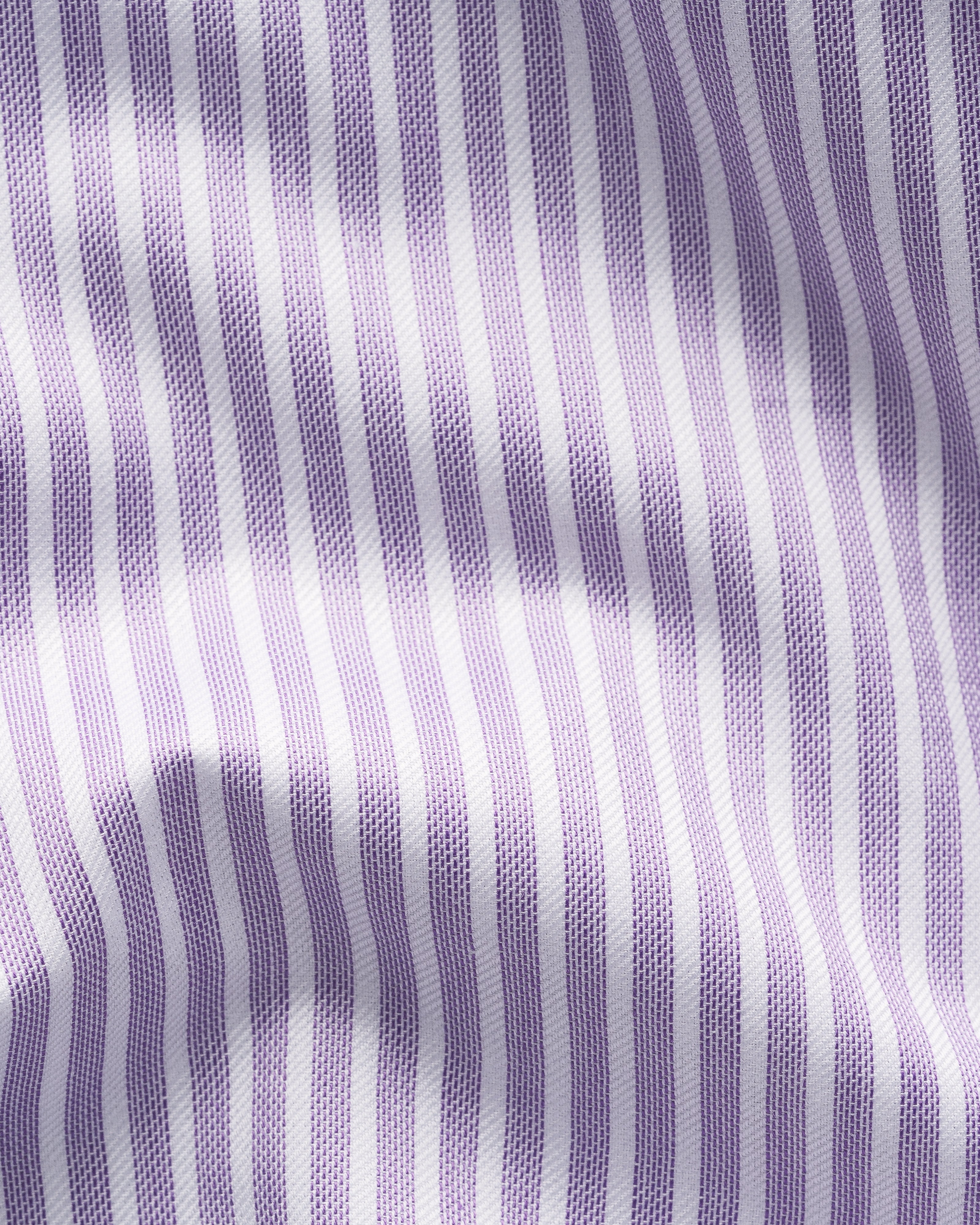 ETON | Contemporary Fit Twill Stripe Shirt | Mauve