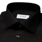 ETON | Fine Twill Shirt Contemporary Fit | Black