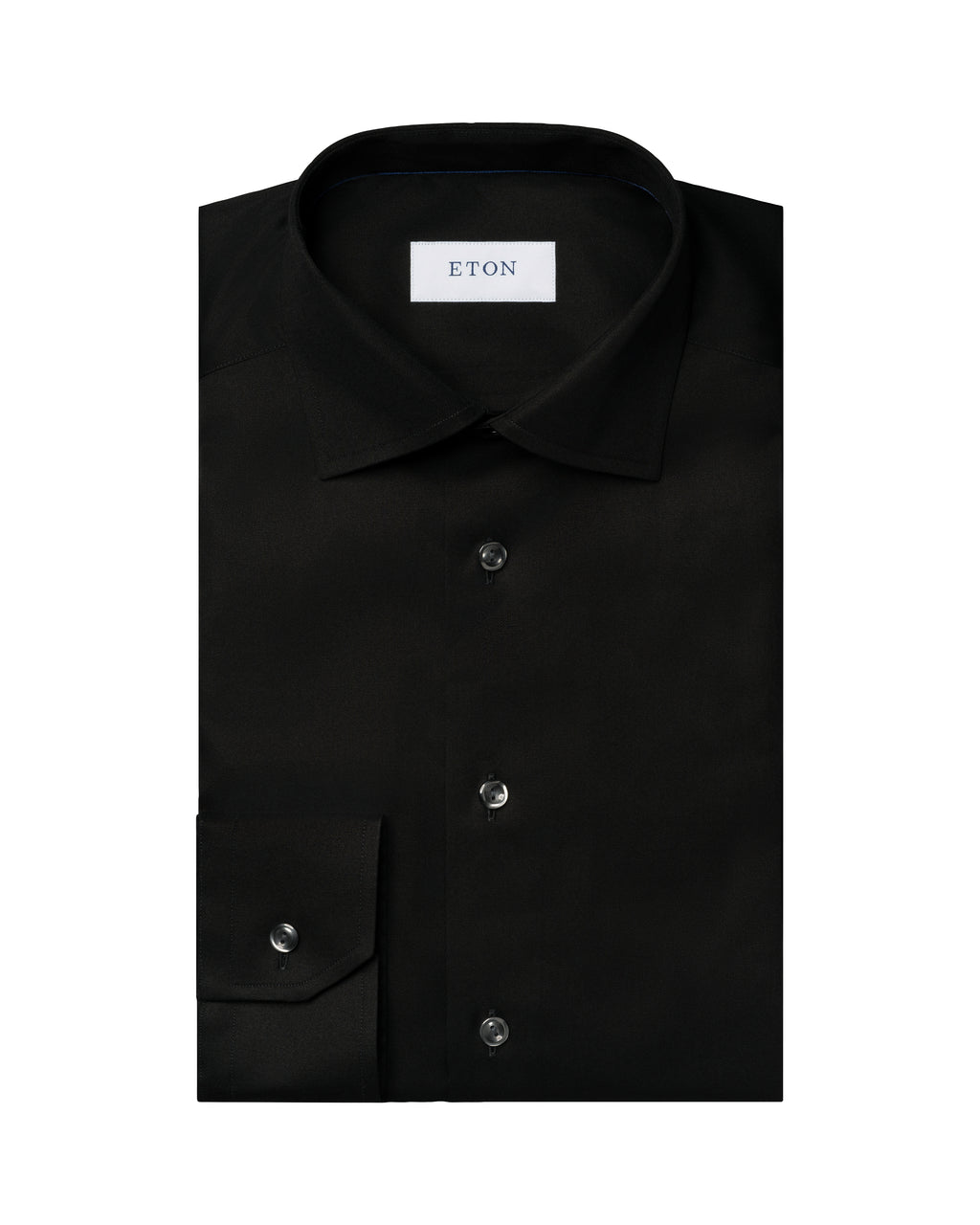 ETON | Fine Twill Shirt Contemporary Fit | Black