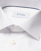 CANALI | Slim Fit Twill Shirt | White