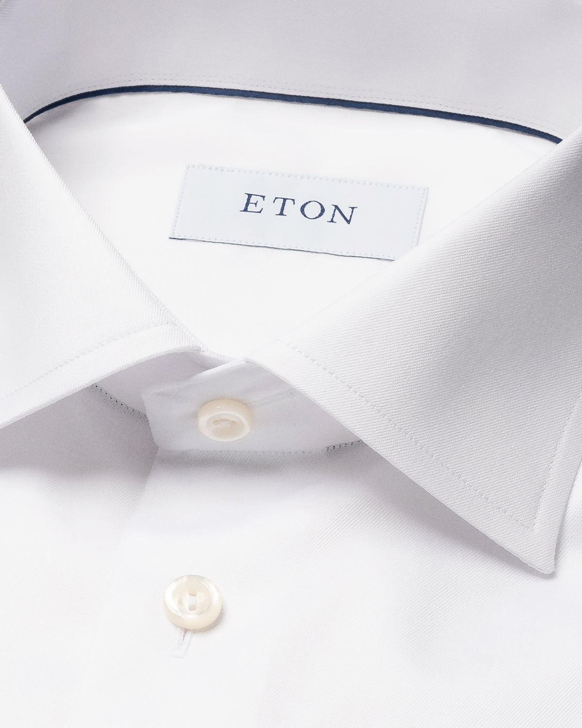 CANALI | Slim Fit Twill Shirt | White