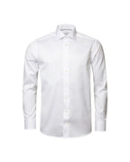 CANALI | Slim Fit Twill Shirt | White