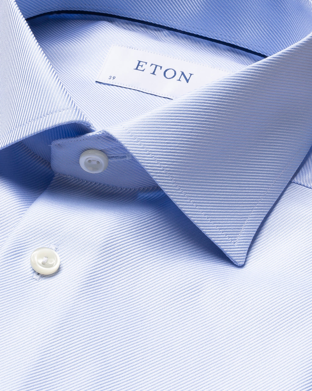 ETON | Slim Fit Twill Shirt | Blue