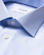 ETON | Slim Fit Twill Shirt | Blue