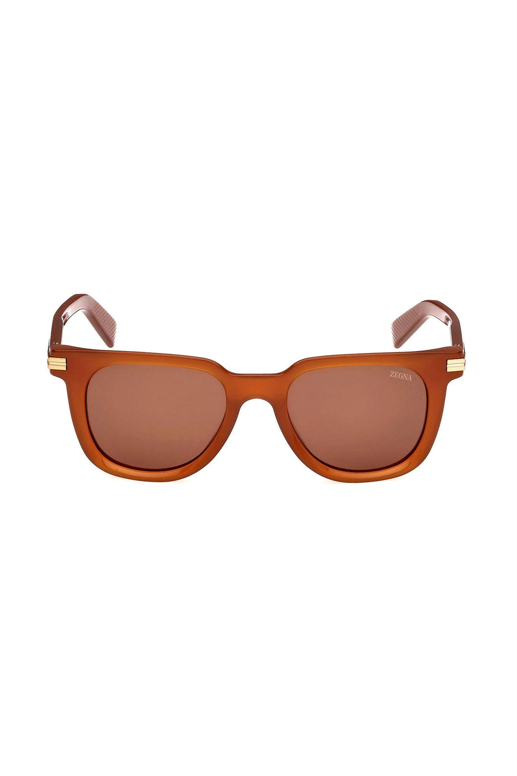 ZEGNA | EZ 0248 Square Sunglasses | Tan