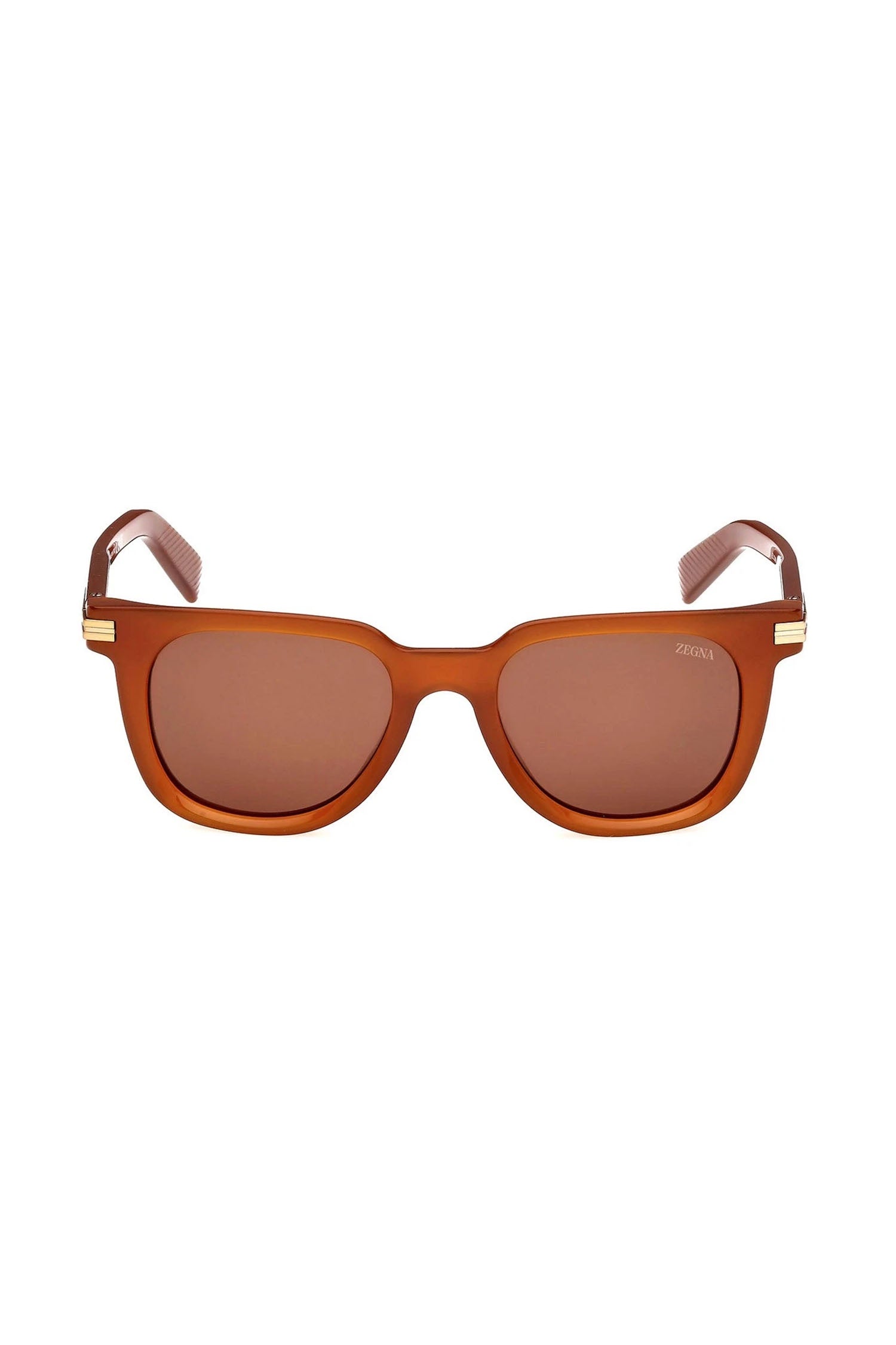 ZEGNA | EZ 0248 Square Sunglasses | Tan