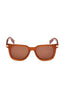 ZEGNA | EZ 0248 Square Sunglasses | Tan