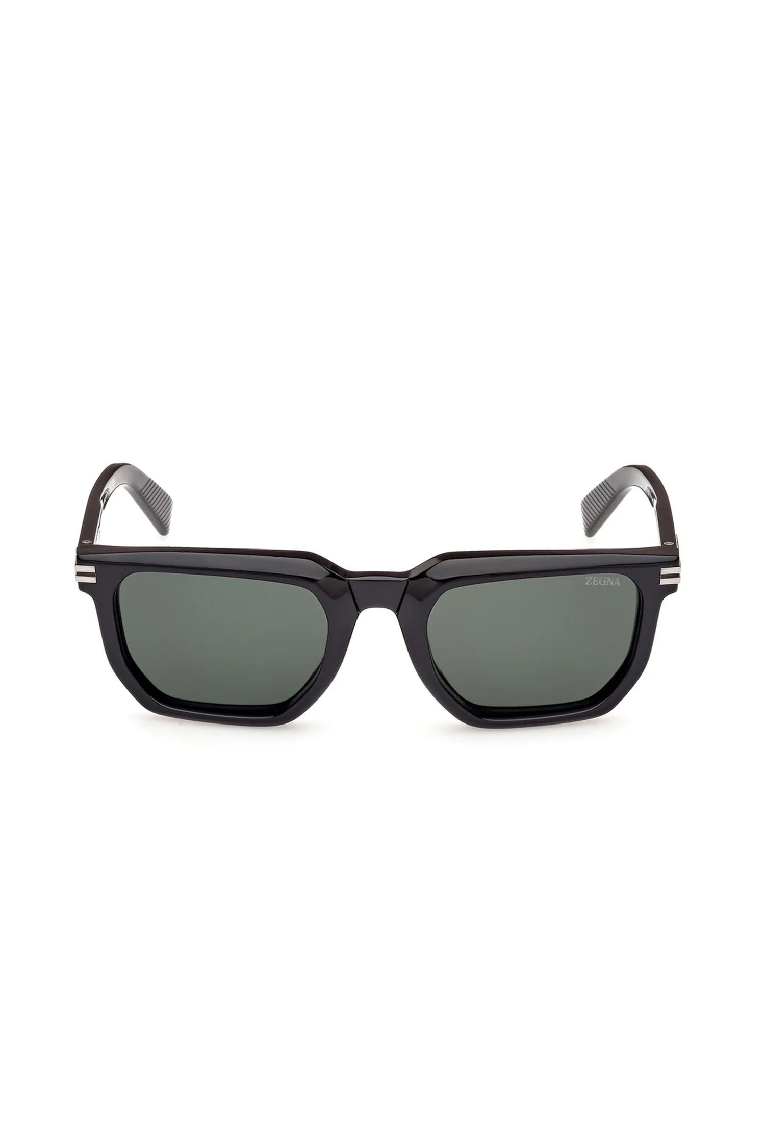 ZEGNA | EZ 0240 Rectangular Sunglasses | Black