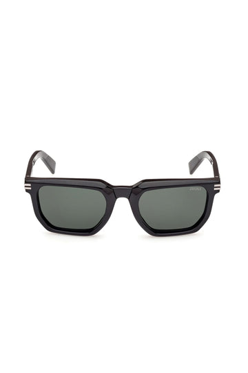 ZEGNA Black EZ 0240 01N Sunglasses