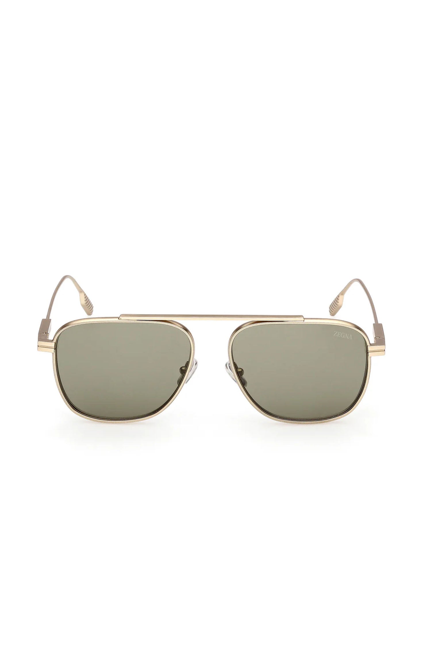 ZEGNA | EZ 0291 Metal Sunglasses | Brushed Gold
