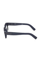 ZEGNA | EZ 0255 Rectangular Sunglasses | Navy