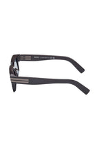 ZEGNA | EZ 0255 Rectangular Sunglasses | Chocolate