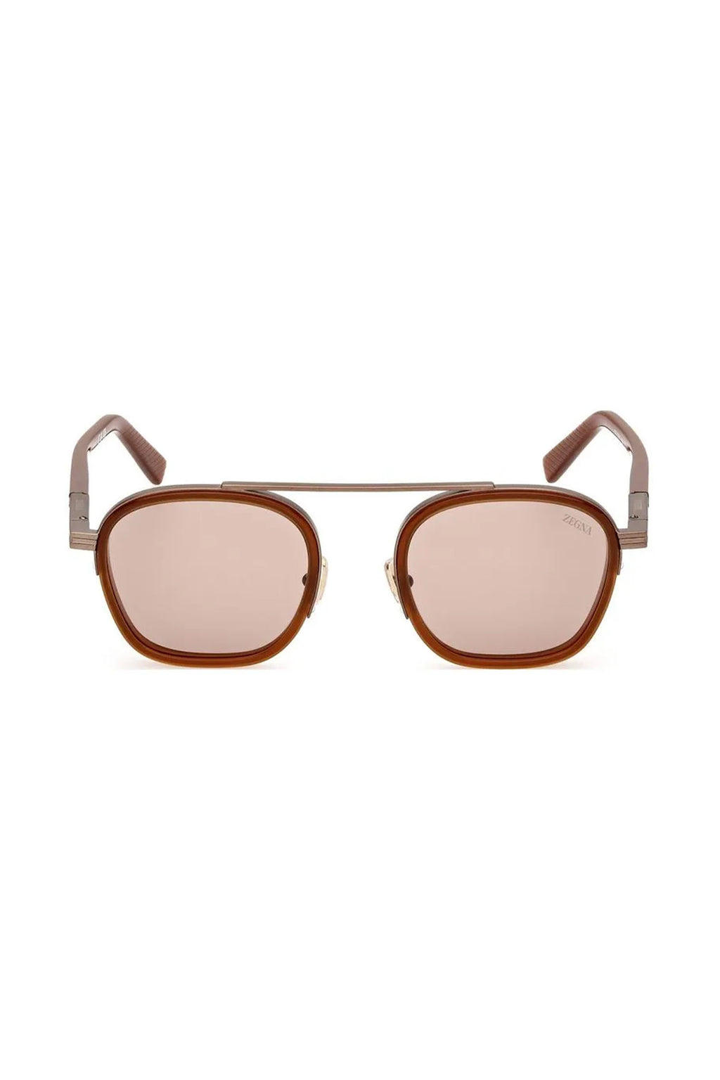 ZEGNA | EZ 0231 Metal Sunglasses | Tan