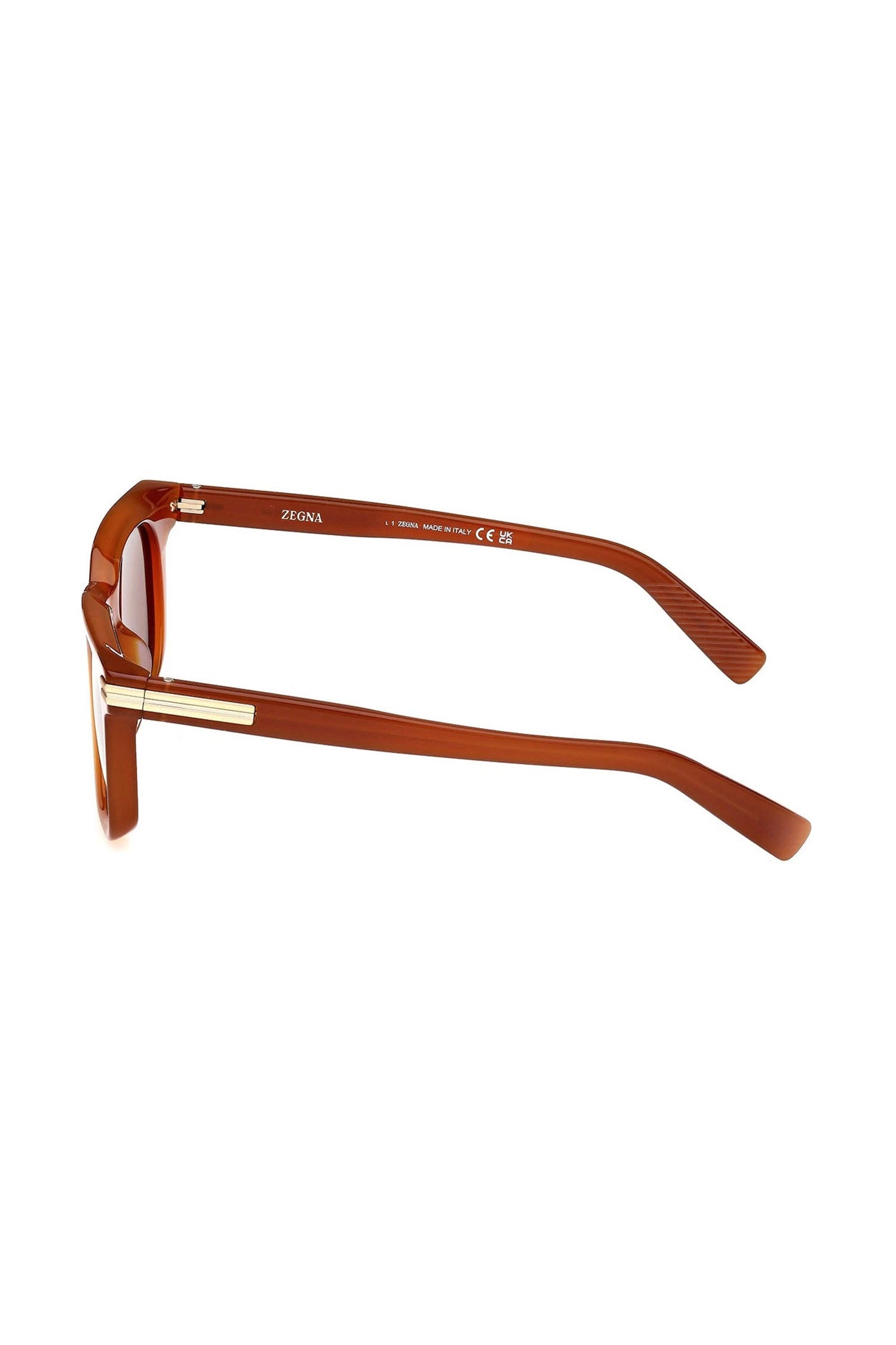 ZEGNA | EZ 0248 Square Sunglasses | Tan